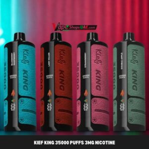Kief King 35000 Puffs 3mg Nicotine Triple Mesh Coil Disposable Vape in Dubai