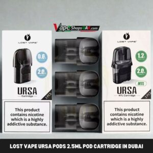 LOST VAPE Ursa Pods 2.5ML Pod Cartridge in Dubai