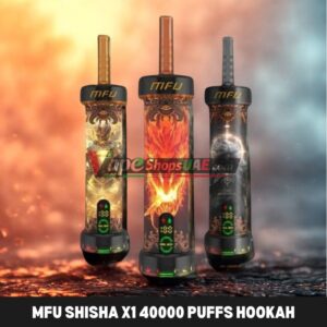MFU SHISHA X1 40000 Puffs Hookah Disposable Vape In DUBAI