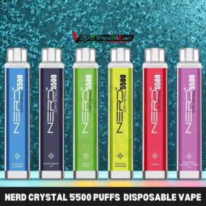 NERD Crystal 5500 Puffs Disposable vape in Dubai