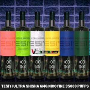 TESIYI ULTRA SHISHA 35000 PUFFS 6MG NICOTINE