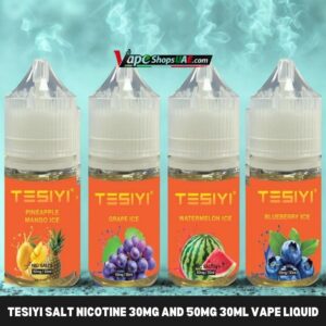 Tesiyi Salt Nicotine 30mg and 50mg 30ml Vape Liquid