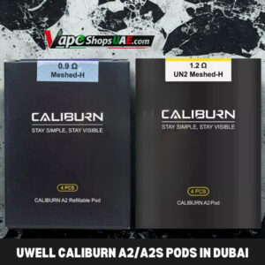 UWELL Caliburn A2A2S Pods 0.9ohm & 1.2ohm Replacement Pods in Dubai, UAE