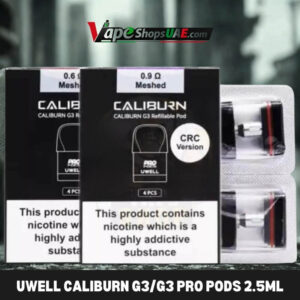 UWELL Caliburn G3G3 proG3 ecoG3 liteGK3 Pods 2.5ml Replacement Pod Cartridge in Dubai, UAE