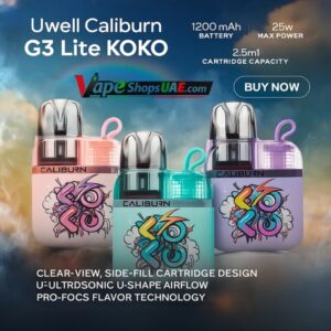 Uwell Caliburn G3 Lite Koko 25W In Dubai
