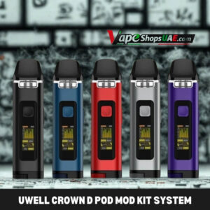 Uwell Crown D Pod Mod Kit System 1100mah 3ml In UAE Dubai