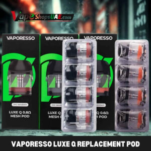 VAPORESSO-Luxe-Q-Replacement-Pod-Cartridge-2ml-3ml-Pack-of-4-PCS-in-Dubai-UAE