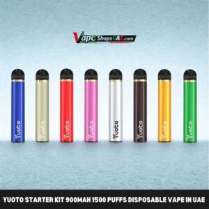 Yuoto 1500 Puffs 900mAh Disposable Vape in Dubai