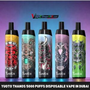 Yuoto Thanos 5000 Puffs Disposable Vape in dubai