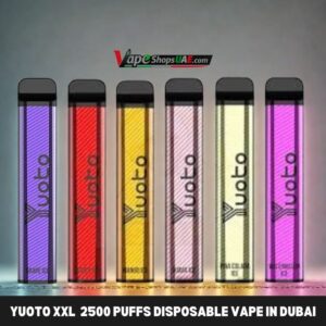 Yuoto XXL 2500 Puffs Disposable Vape in Dubai