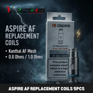 aspire af replacement coils 5pcs in dubai
