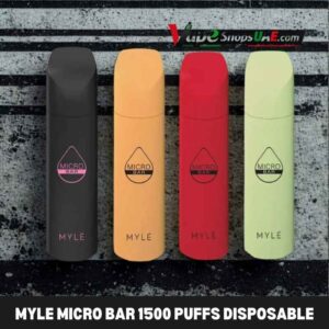 myle micro bar 1500 puffs 20mg disposable in dubai