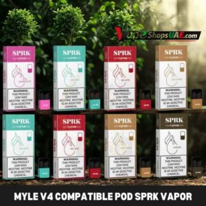 myle v4 compatible pod sprk vapor use for myle v4 device