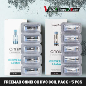 freemax onnix ox dvc coil pack 5 pieces dual vertical coil mesh coils in dubai uae