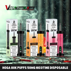 hok clouds hoqa 80k puffs 5 nicotine shisha based vape in uae