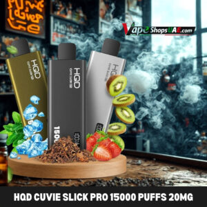 hqd cuvie slick pro 15000 puffs 20mg nicotine in the uae