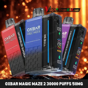 oxbar magic maze 2 30000 puffs 50mg disposable vape in dubai