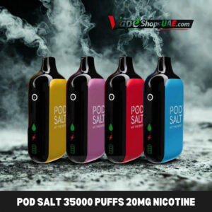 pod salt 35000 puffs 20mg nicotine disposable vape in dubai