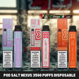 pod salt nexus 3500 puffs disposable vape in dubai