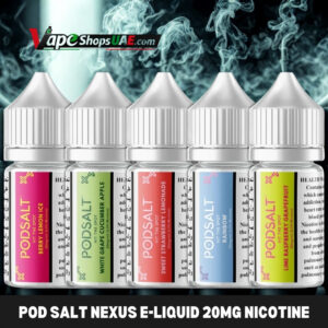 pod salt nexus e liquid 20mg nicotine 30ml in uae