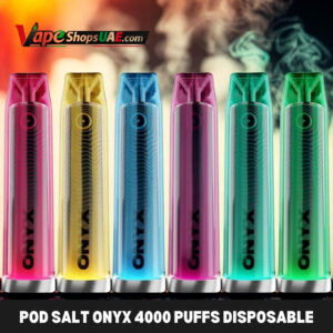 pod salt onyx 4000 puffs 20mg disposable vape in dubai