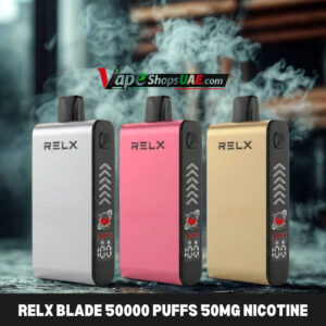 relx blade 50000 puffs 50mg nicotine in uae