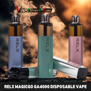 relx magicgo ga4000 disposable vape with 4000 puffs in uae