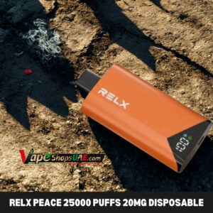 relx peace 25000 puffs 20mg disposable vape in dubai