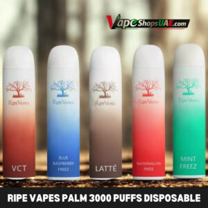 ripe vapes palm 3000 puffs 20mg disposable rechargeable vape in dubai uae