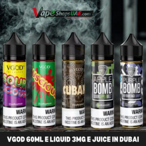 vgod 60ml e liquid 3mg e juice vape juice in dubai uae