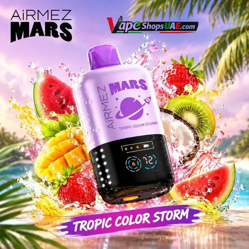 Airmez-Mars-20000-Puffs-Disposable-Vape-in-Dubai-tropic-color-storm.