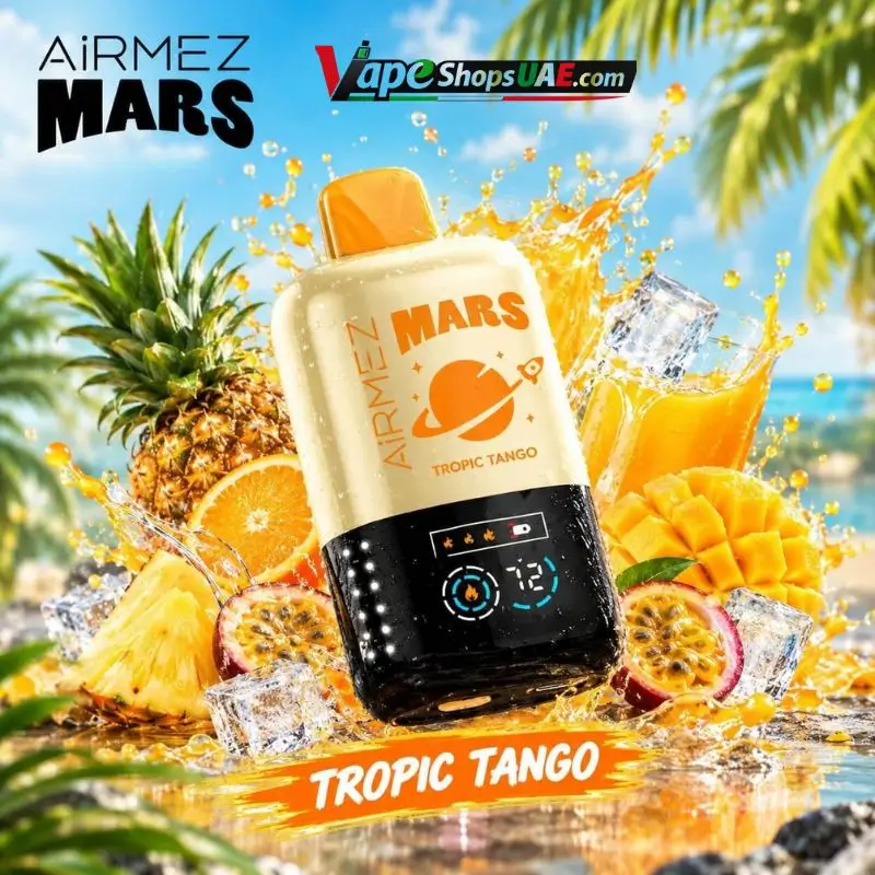 Airmez-Mars-20000-Puffs-Disposable-Vape-in-Dubai-tropic-mango
