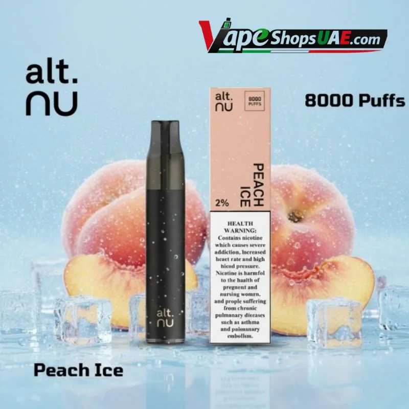 Alt-Nu-8000-Puffs-Disposable-Vape-20mg-in-DUBAI-UAE-peach-ice