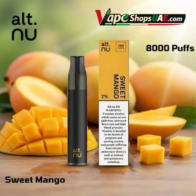 Alt-Nu-8000-Puffs-Disposable-Vape-20mg-in-DUBAI-UAE-sweet-mango
