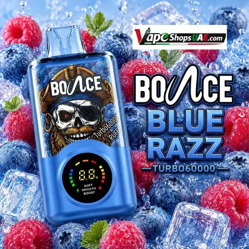 Bounce-Turbo-60k-Puffs-20mg-Disposable-Vape-in-Dubai-blue-razz.