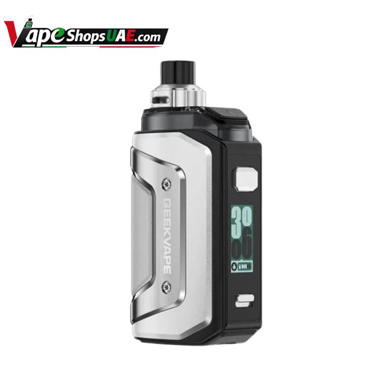 GeekVape Aegis Hero 5 Pod Kit Max 50W 2000mAh Steel Silver