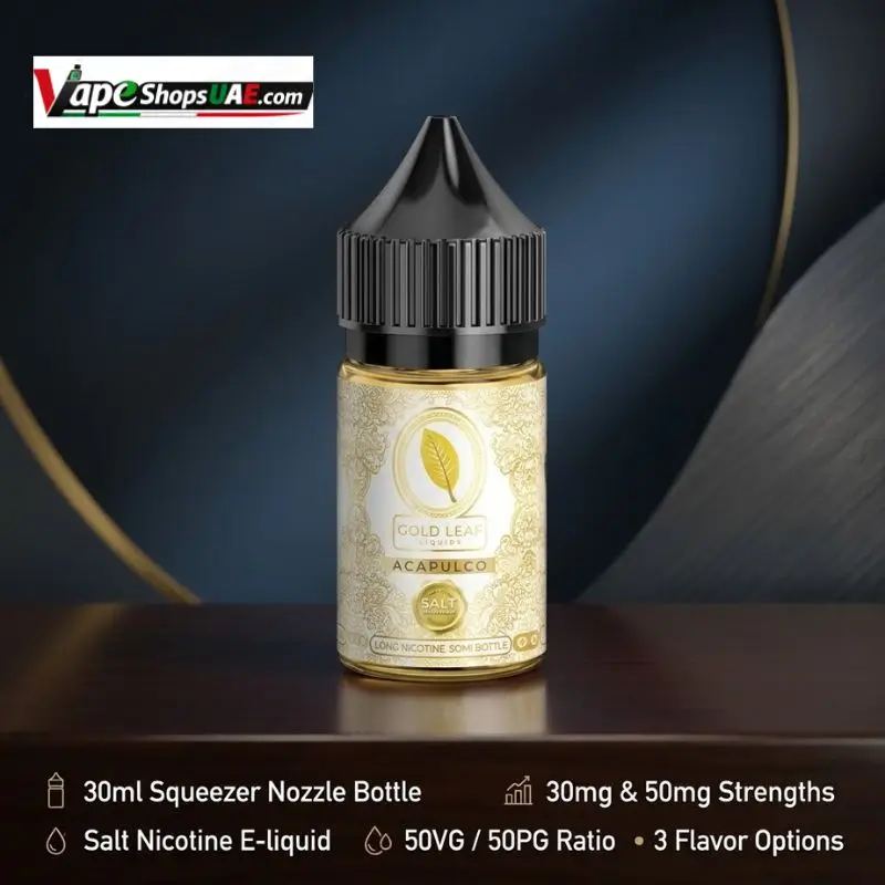 Gold-Leaf-Salt-Nic-30ml-30mg-and-50mg-in-Dubai.