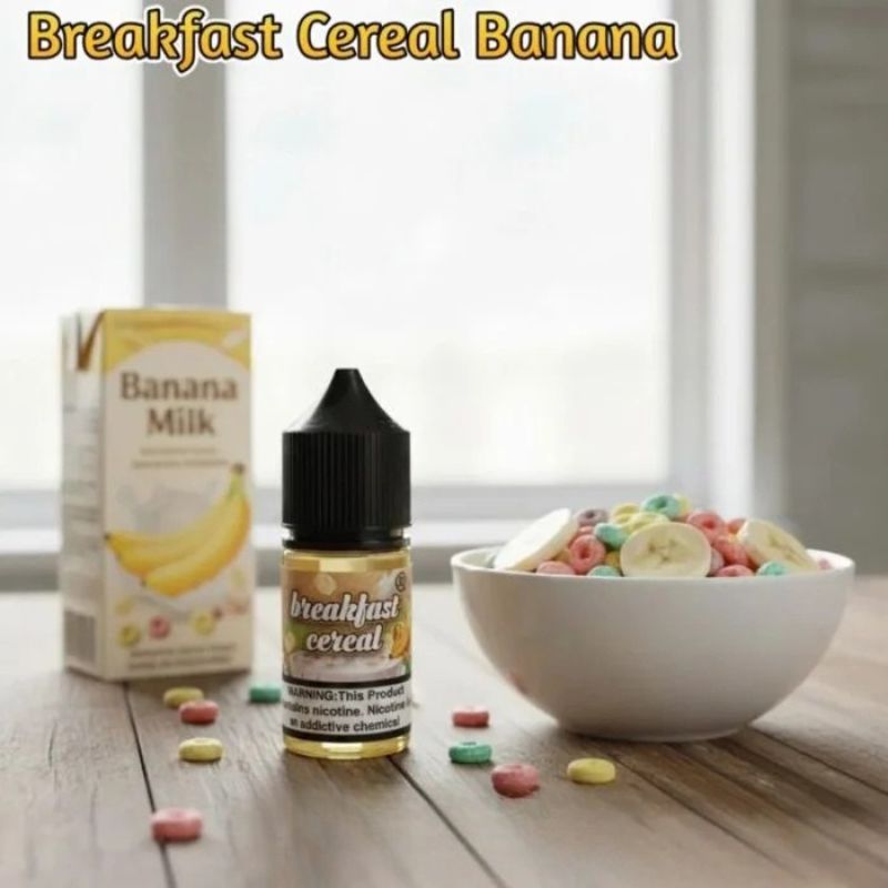 JDI Salt Nicotine 30ml E-liquid 25mg and 50mg Breakfast Cereal Banana