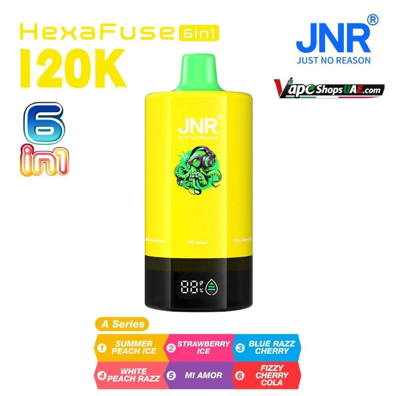 JNR-HexaFuse-120K-Puffs-6-in-1-Disposable-Vape-20mg-Nicotine-In-Dubai-A-Series