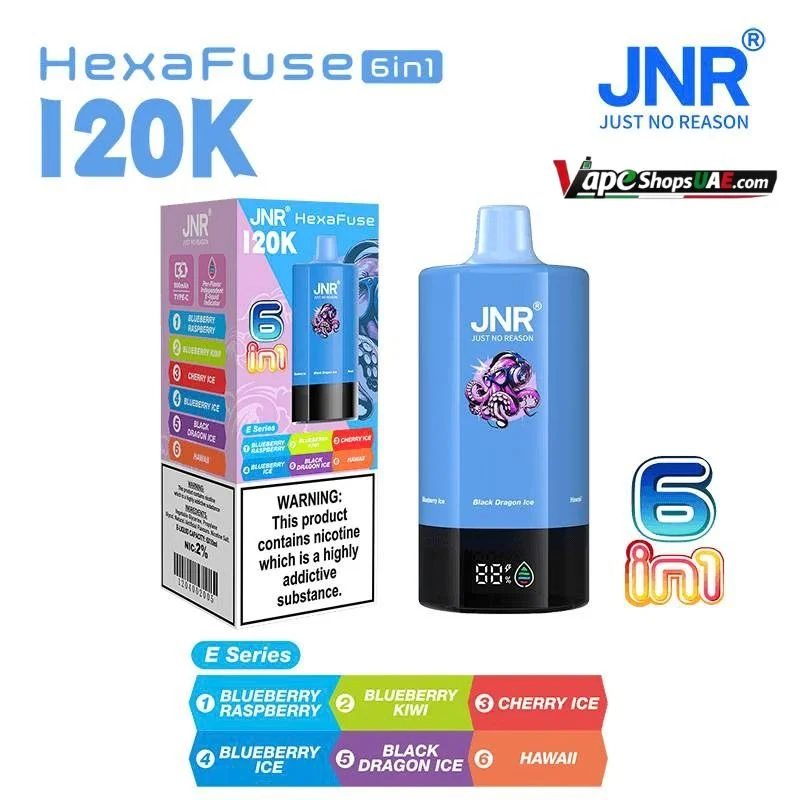 JNR-HexaFuse-120K-Puffs-6-in-1-Disposable-Vape-20mg-Nicotine-In-Dubai-E-Series.