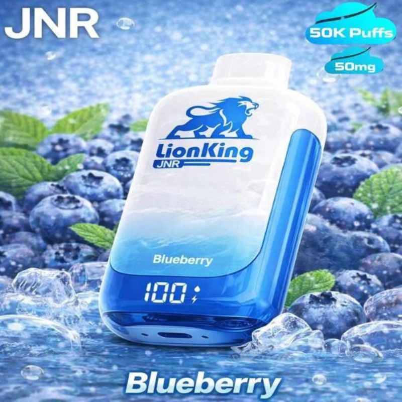 JNR lion king 50000 puffs 50mg nicotine BLUEBERRY