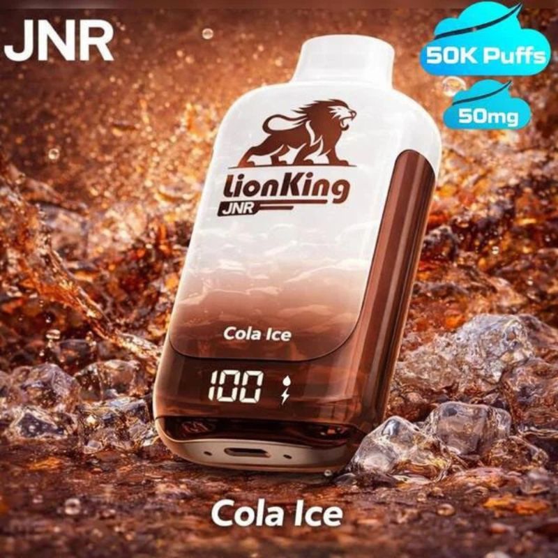 JNR lion king 50000 puffs 50mg nicotine COLA ICE
