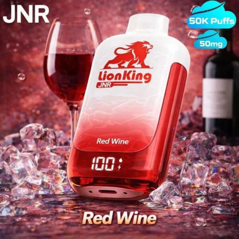 JNR lion king 50000 puffs 50mg nicotine RED WINE