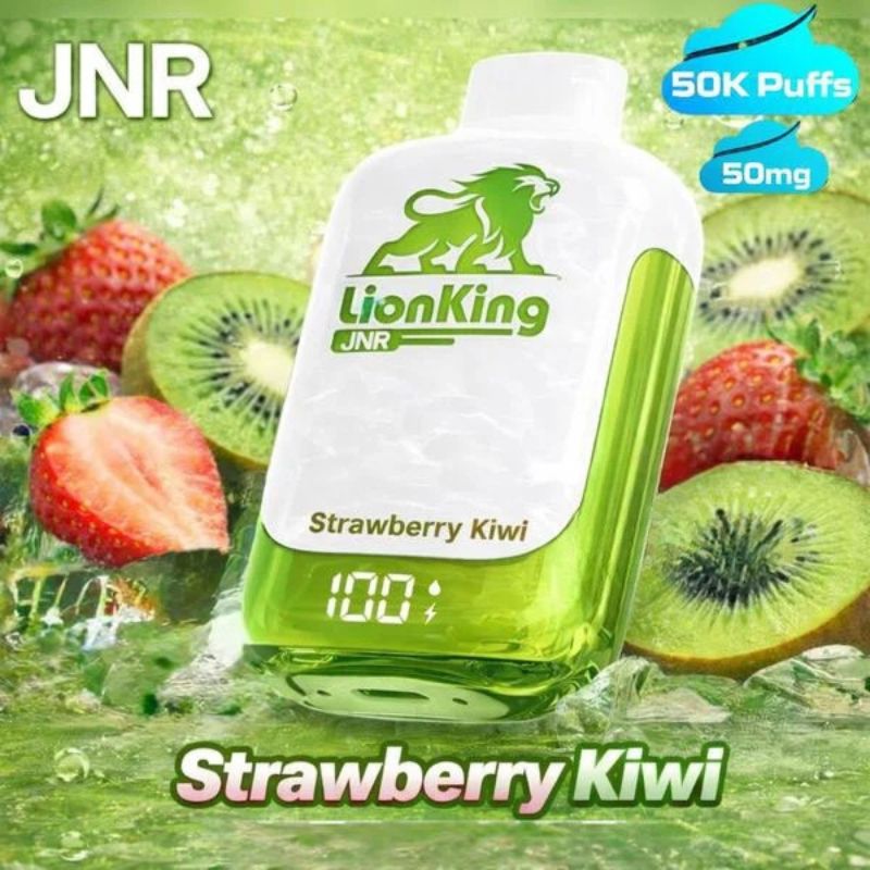 JNR lion king 50000 puffs 50mg nicotine STRAWBERRY KIWI