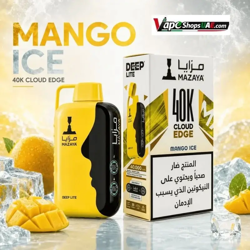 Mazaya-40k-Deep-Lite-20mg-Disposable-Vape-in-Dubai-mango-ice