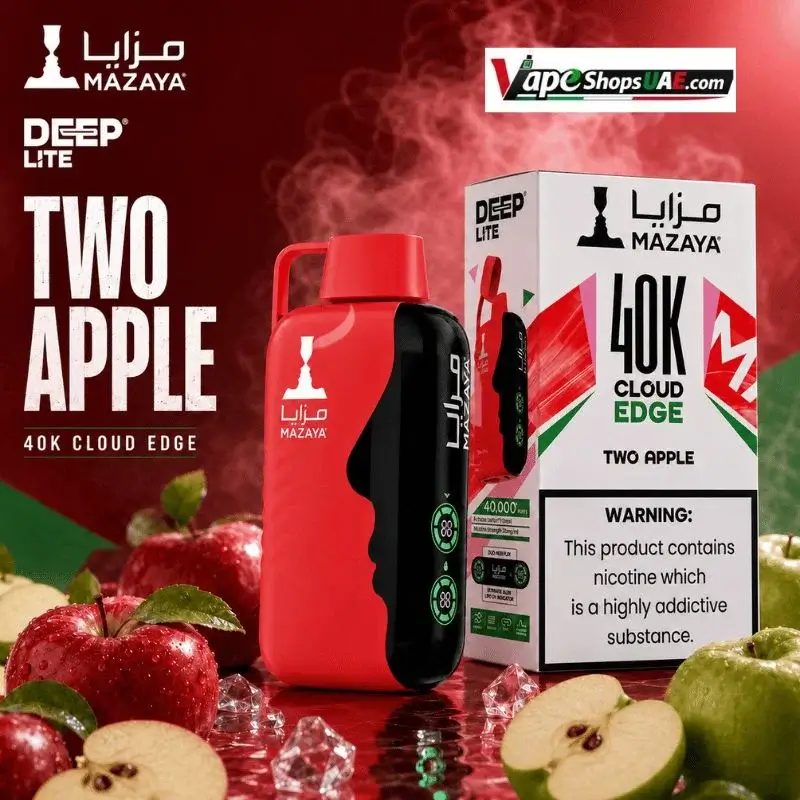 Mazaya-40k-Deep-Lite-20mg-Disposable-Vape-in-Dubai-two-apple.