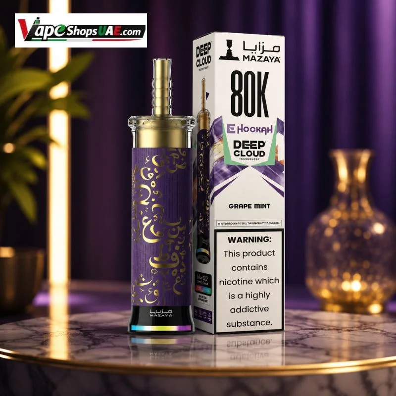 Mazaya Deep Cloud Shisha 80000 Puffs Disposable Vape in Dubai - Image 12