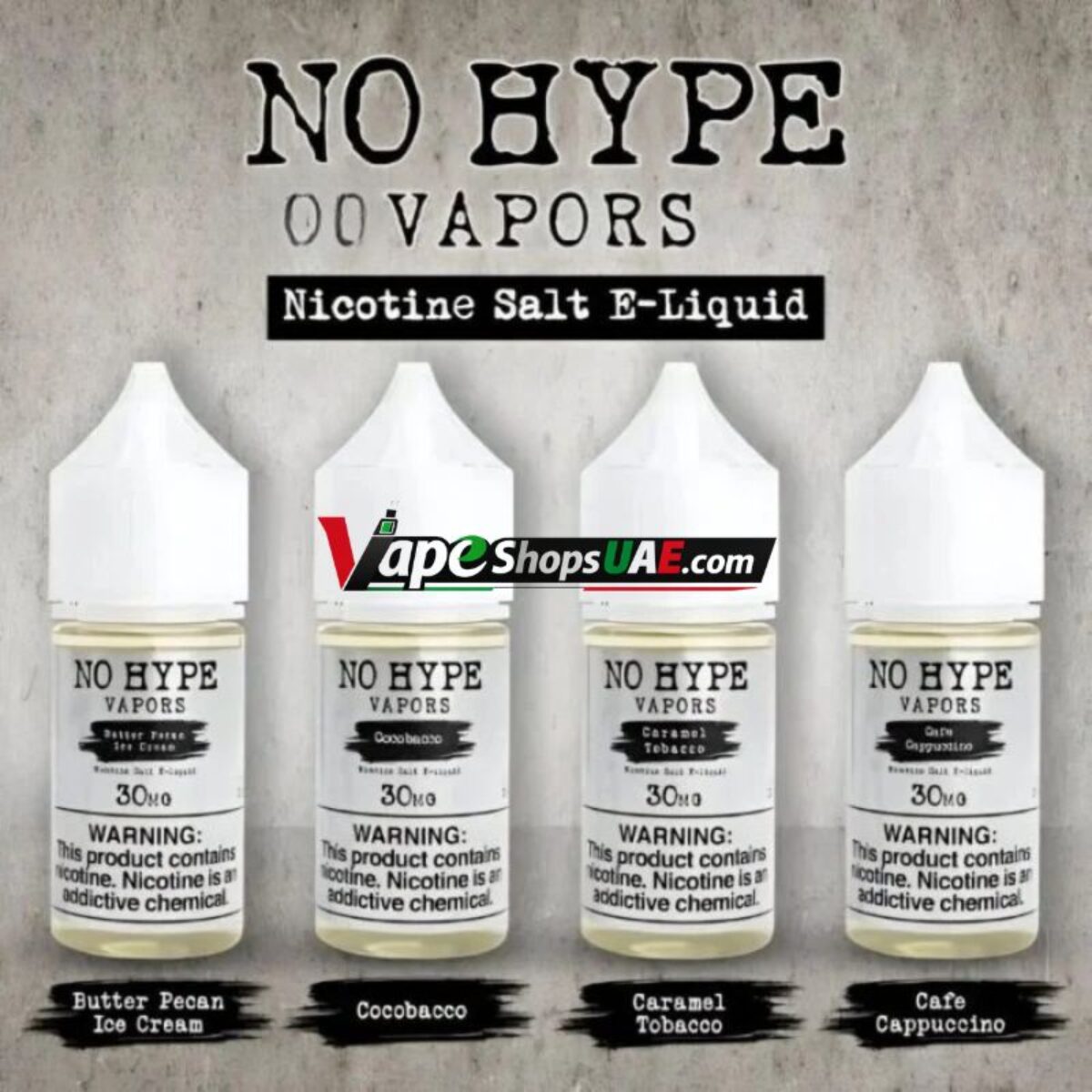 no hype vape juice No Hype Vapors Saltnic 30ml E-Liquid In Dubai