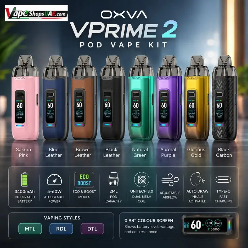 OXVA-VPrime-2-Pod-Kit-3400mAh-60W-in-Dubai.