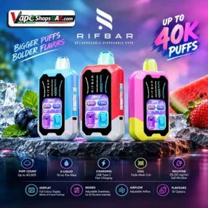 Rifbar-Mixpro-40K-50mg-Disposable-Vape-in-UAE